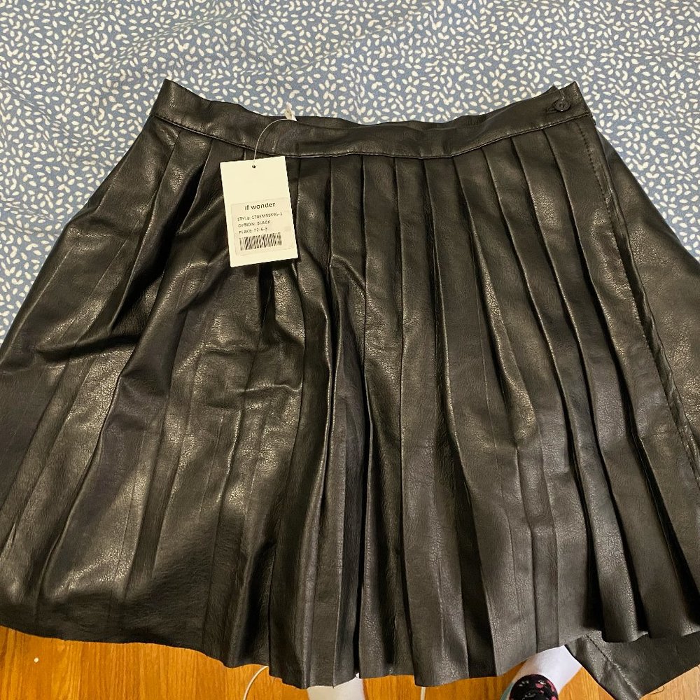 Cherrykoko faux skirt - never worn with tag - XS
